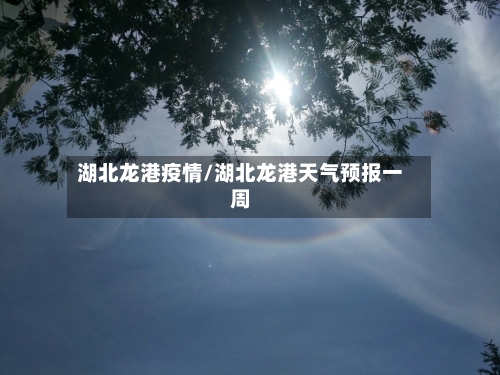 湖北龙港疫情/湖北龙港天气预报一周